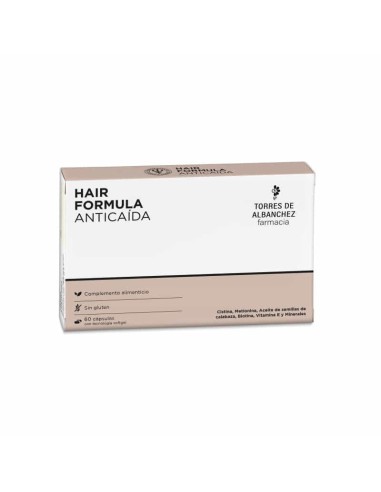 HAIR FORMULA ANTICAIDA 60 CAPSULAS