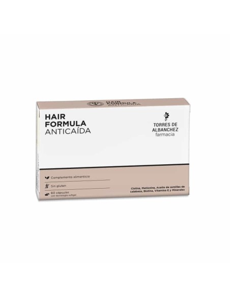 HAIR FORMULA ANTICAIDA 60 CAPSULAS