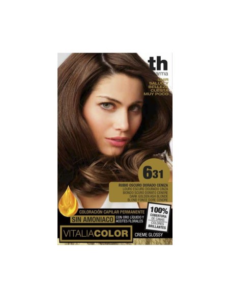 TH TINTE 6.31 RUBIO OSCURO DORADO CENIZA