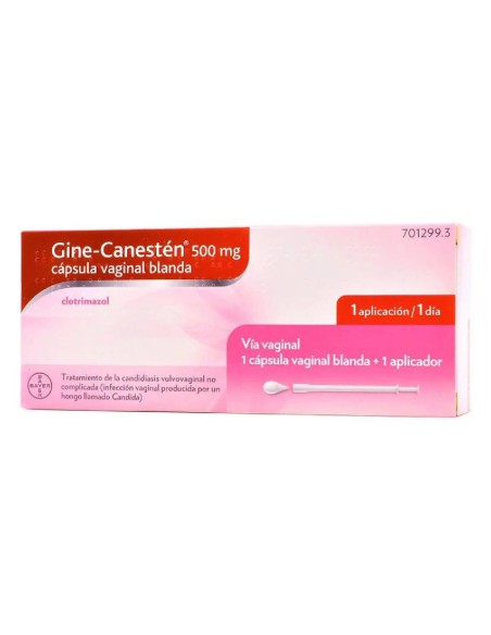 Gine canesten 500 mg 1 comp vaginal
