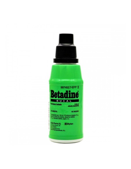 BETADINE SOLUCIÓN BUCAL 125 ML