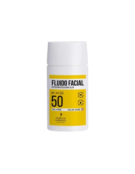 FLUIDO FACIAL SOLAR SPF50 COLOR DORÉ
