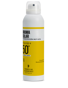 SPRAY CUERPO TRANSPARENTE SOLAR SPF 50+ 200ML