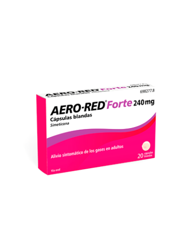 Aero red forte 240 mg 20 cápsulas
