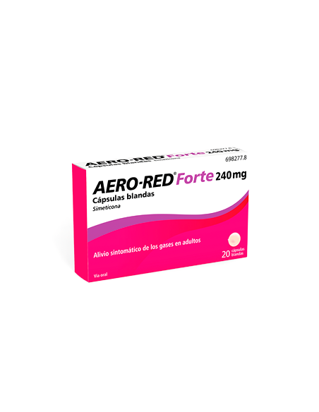 Aero red forte 240 mg 20 cápsulas
