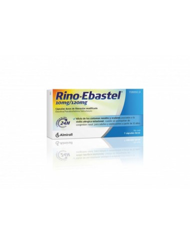 Rino-Ebastel 7 cápsulas