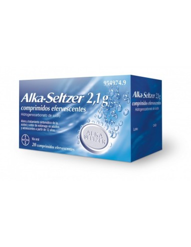 Alka-Seltzer 20 comprimidos efervescentes