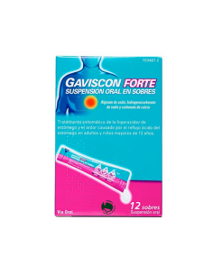 GAVISCON FORTE 12 SOBRES