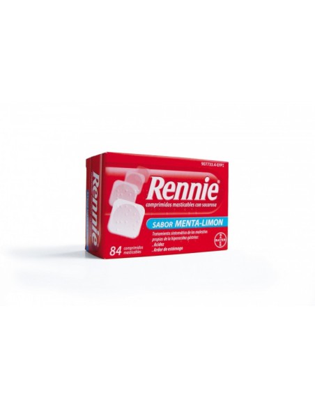 Rennie Menta-Limón 84 comprimidos masticables