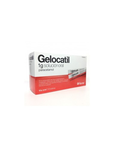 Gelocatil 1 gr sol 10 sobres