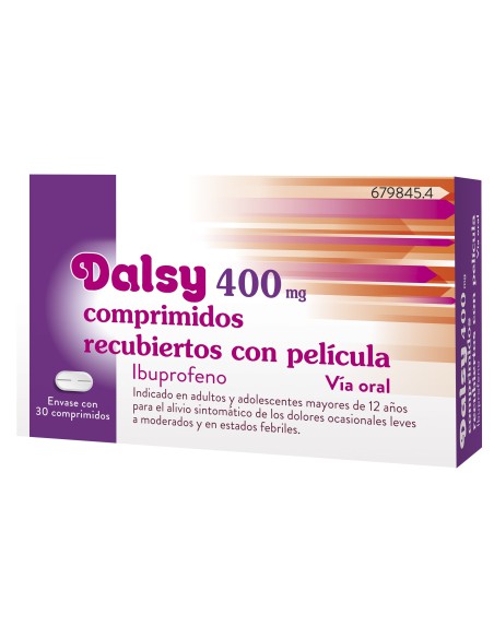 Dalsy 400 mg 30 comprimidos