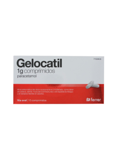 Gelocatil 1g 10 comprimidos