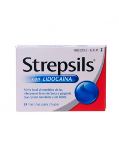 Strepsils Lidocaina 24 pastillas