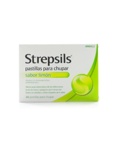 Strepsils Limón 24 pastillas