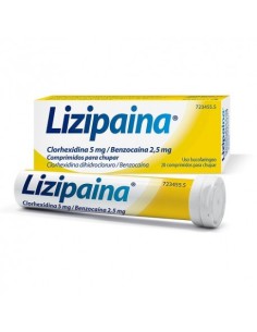 Lizipaina 20  comprimidos para chupar