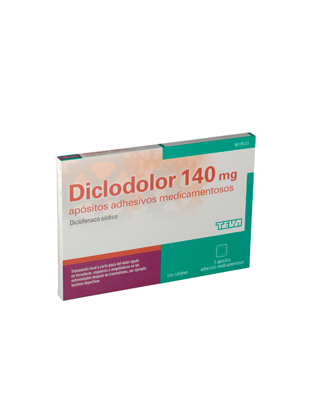 Diclodolor 140 mg 5 apósitos