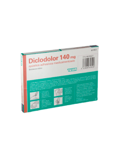 Diclodolor 140 mg 10 parches