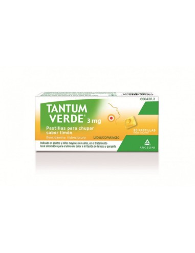 Tantum verde 20 pastillas