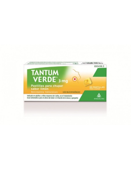 Tantum verde 20 pastillas