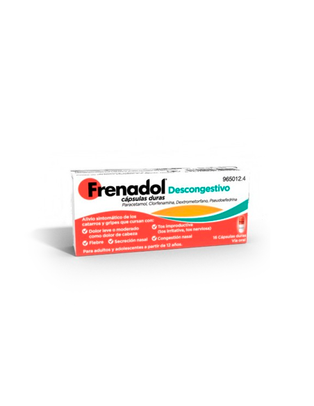 Frenadol Descongestivo  16 cápsulas