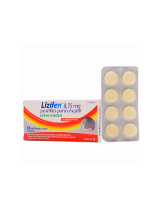 Lizifen menta 16 pastillas