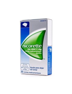 Nicorette Ice Mint 2mg 30 chicles