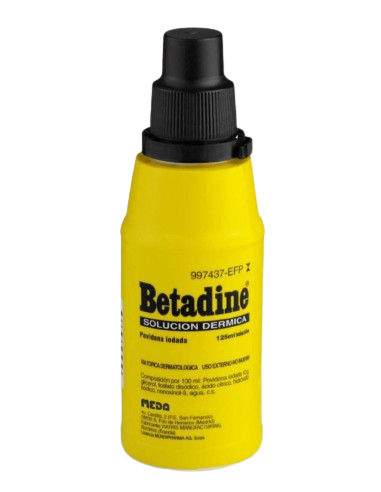 Betadine 4% solución jabonosa 125 ml