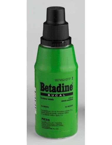 BETADINE SOLUCIÓN BUCAL 125 ML
