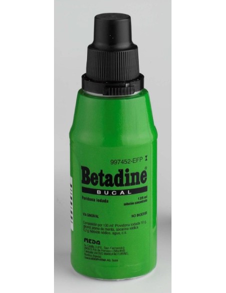 BETADINE SOLUCIÓN BUCAL 125 ML