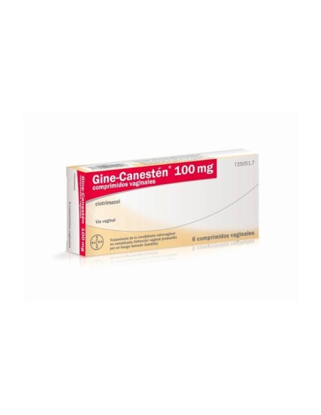 Gine canesten 100 mg 6 comp vaginales