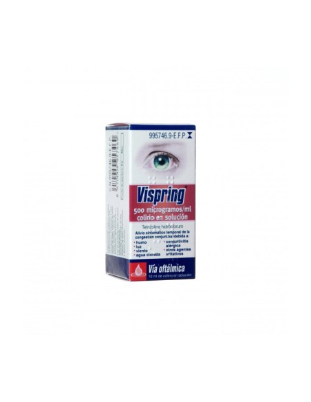 VISPRING 0,5 mg/ml COLIRIO EN SOLUCION 1 FRASCO
