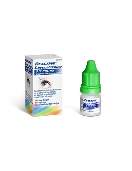 Reactine colirio