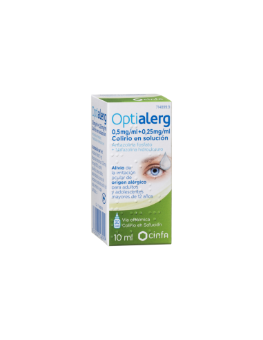 OPTIALERG 5MG/ML COLIRIO