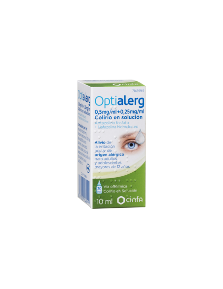 OPTIALERG 5MG/ML COLIRIO