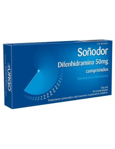 Soñodor 50 mg 16 comprimidos