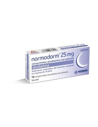 Normodorm 25 mg 14 comprimidos
