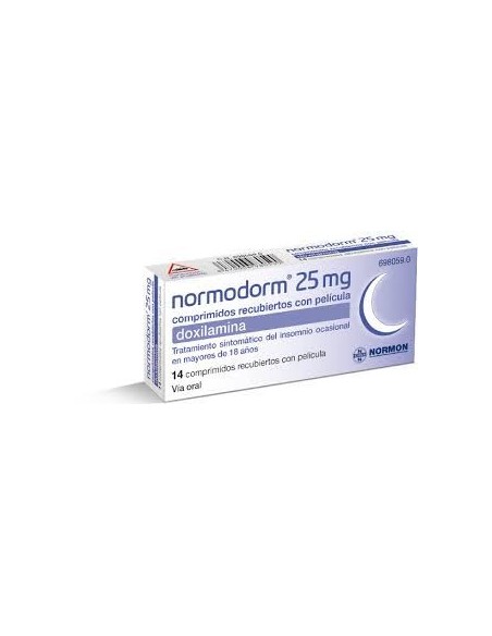 Normodorm 25 mg 14 comprimidos