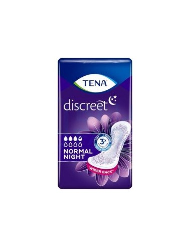 TENA DISCREET NORMAL NIGTH 10 ud