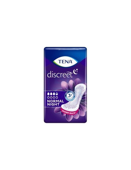 TENA DISCREET NORMAL NIGTH 10 ud