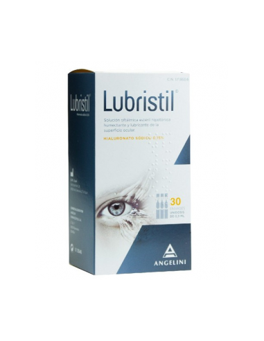 LUBRISTIL SOLUCION OFTALMICA 0.3 ML 30 MONODOSIS