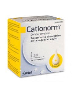CATIONORM COLIRIO EMULSION 30 MONODOSIS 0,4 ML