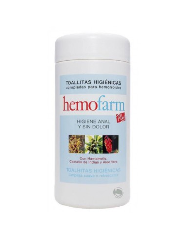 HEMOFARM TOALLITAS HIGIENE ANAL 60 U.