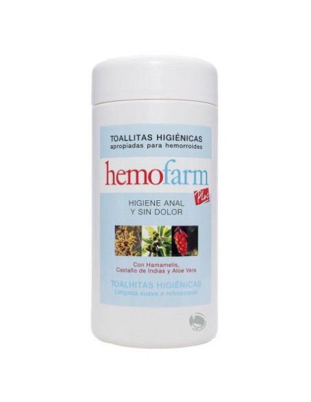 HEMOFARM TOALLITAS HIGIENE ANAL 60 U.