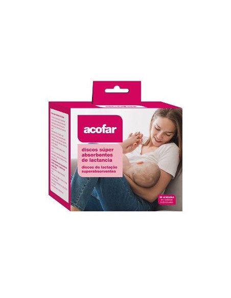 ACOFARBABY DISCOS SUPER ABSORB LACTA 36U