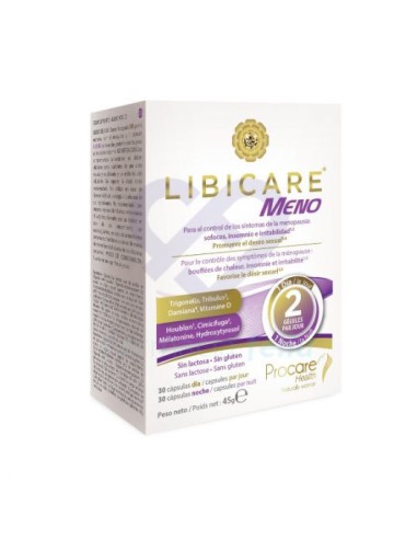 LIBICARE MENO 30 + 30 CAPSULAS