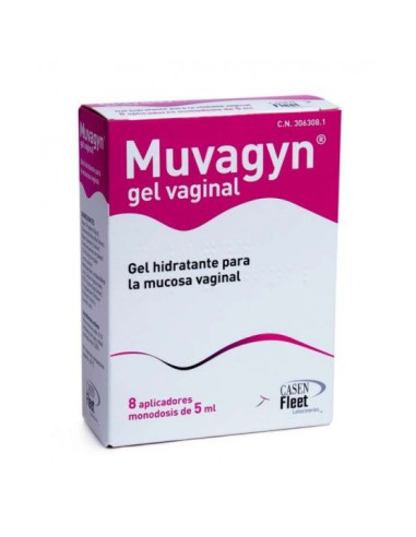 MUVAGYN GEL HIDRATANTE VAGINAL 8 TUBOS 5 ML