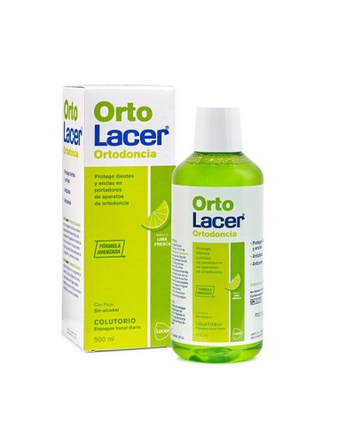 ORTO  LACER COLUTORIO 500ML ENJUAGE BUCAL ORTODO