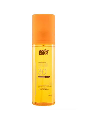ACOFAR DERM ACEITESOLARBRONCEADOR SPF30 200ML