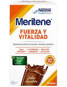 MERITENE FUERZA Y VITALIDAD (15 SOBRES) SABOR CH