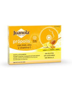 JUANOLA PROPOLIS CON MIEL ZINC Y VITAMINA C